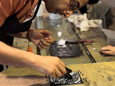 Linocut Printmaking Workshop