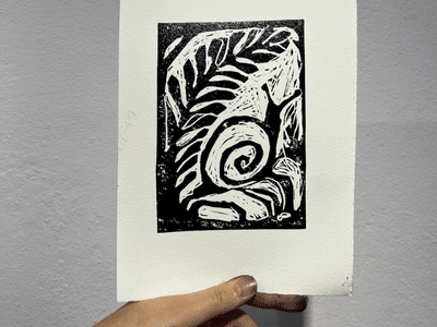 Linocut Printmaking Workshop