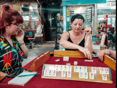 Play Traditional Games in a Local Authentic Kahvehane