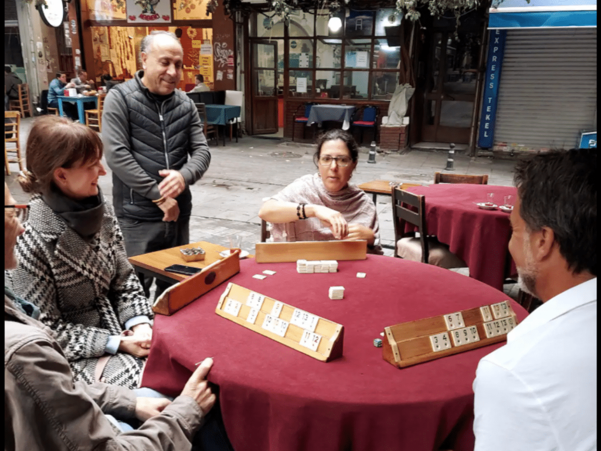 Play Traditional Games in a Local Authentic Kahvehane