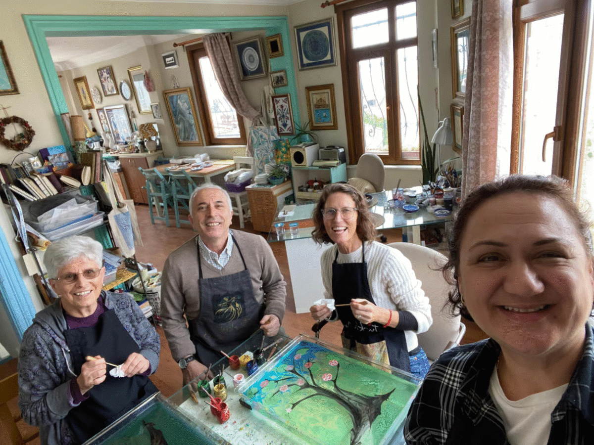 Turkish Marbling Paper Masterclass