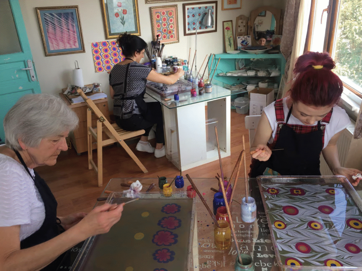 Turkish Marbling Paper Masterclass
