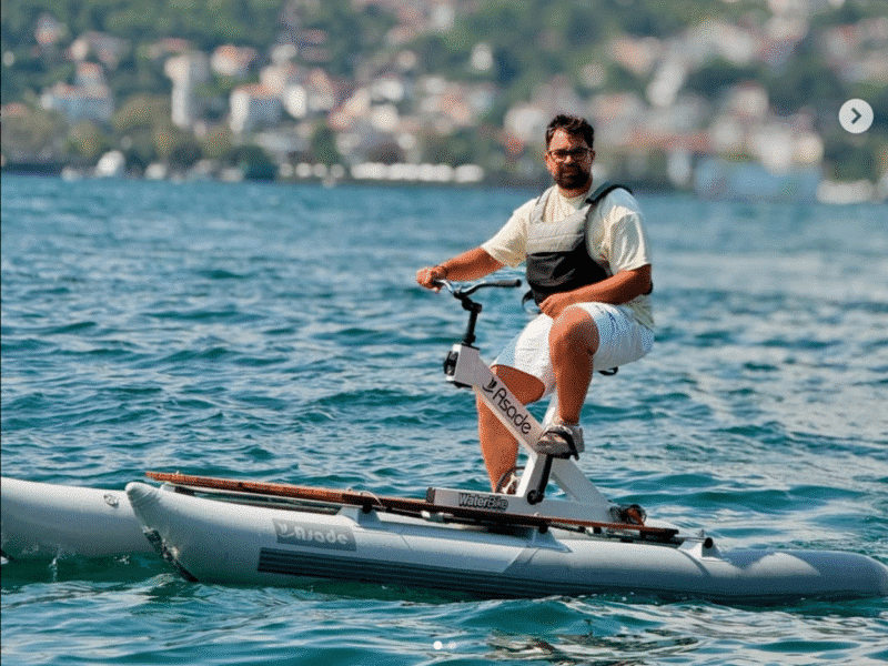 Water Bike on the Bosphorus