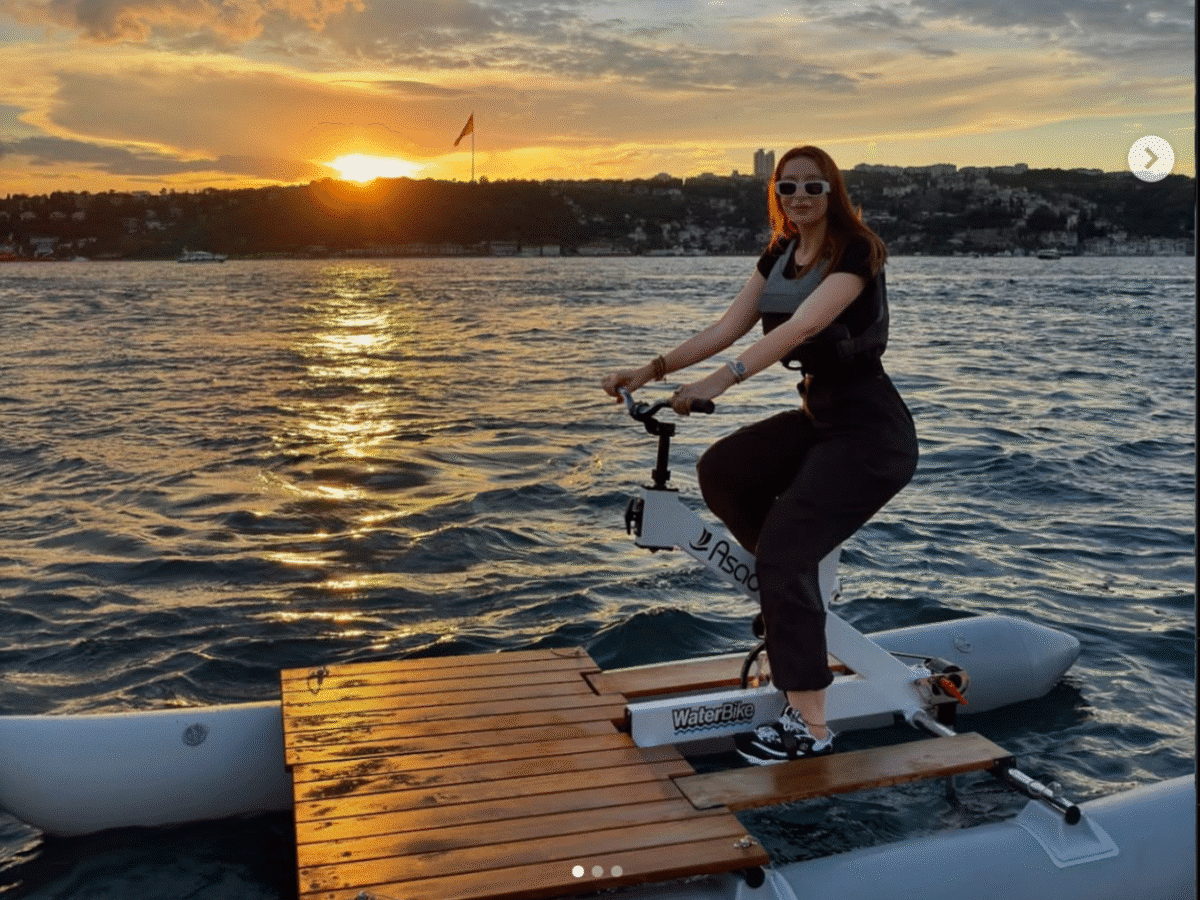 Water Bike on the Bosphorus