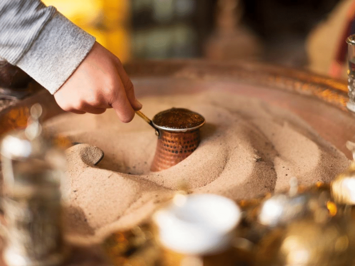 Turkish Coffee Making on Sand Workshop