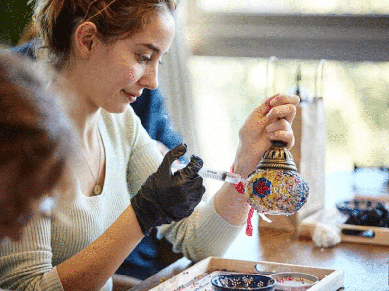 Turkish Mosaic Lamp Workshop