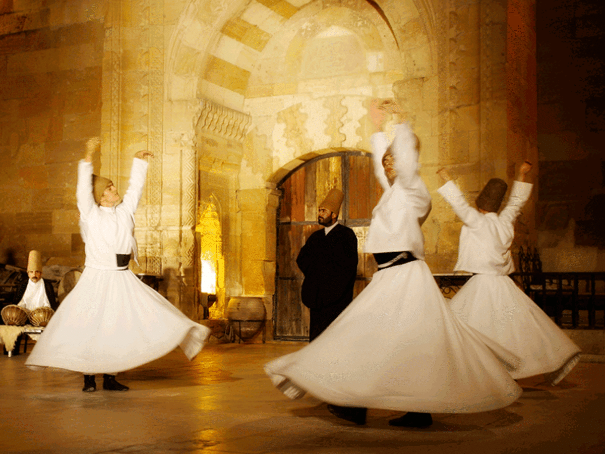 Whirling Dervish Ceremony in Cappadocia