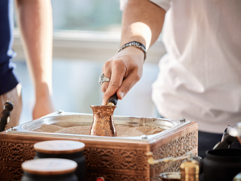 Turkish Coffee Making on Sand Workshop
