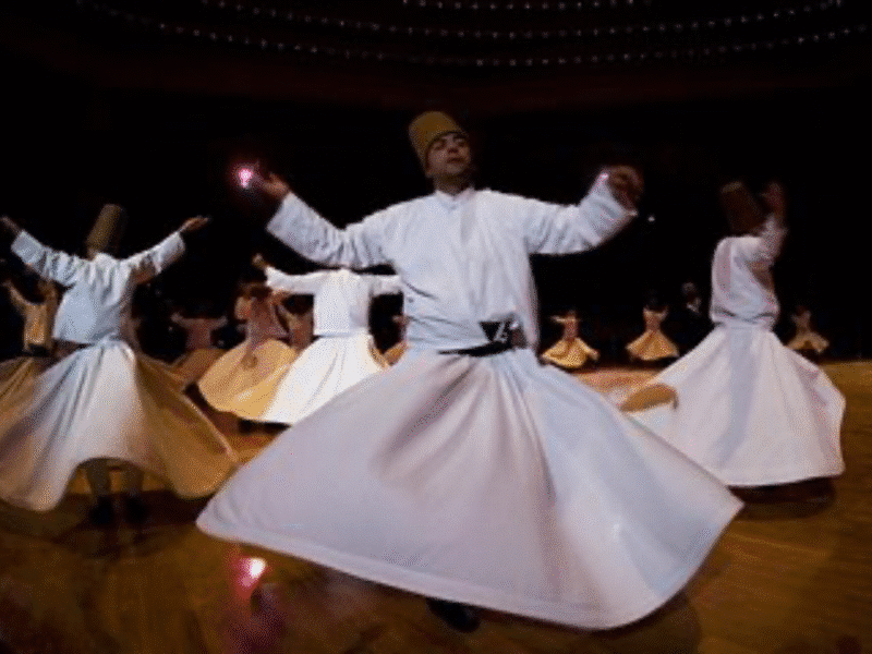 Whirling Dervish Ceremony in Cappadocia