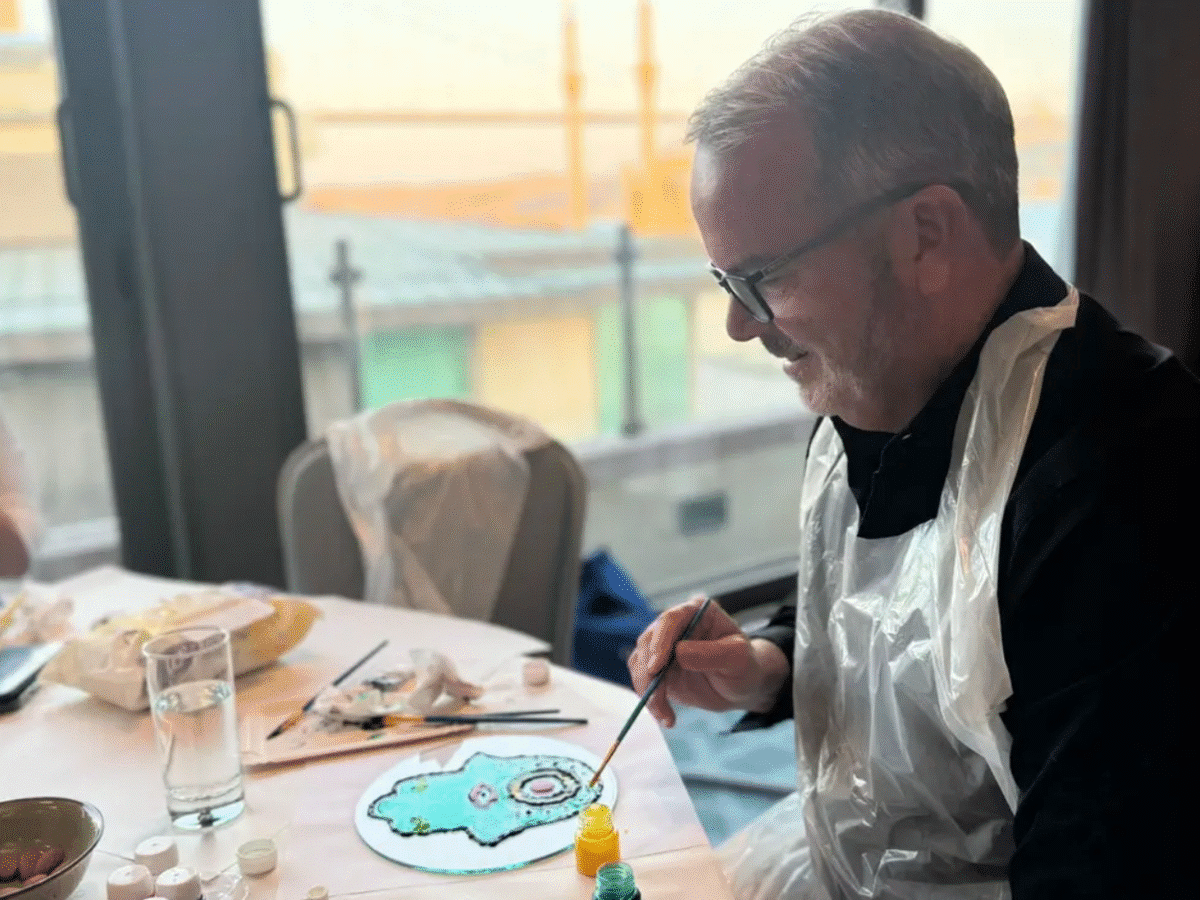 Evil Eye Glass Painting Workshop