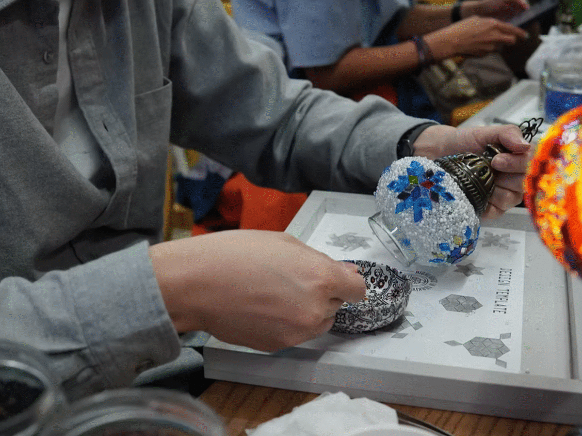 Turkish Mosaic Lamp Workshop
