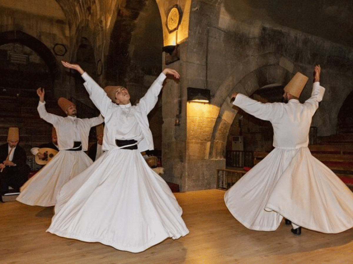 Whirling Dervish Ceremony in Cappadocia