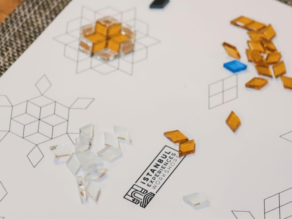 Turkish Mosaic Candle Holder Workshop