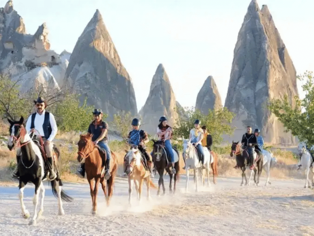 Horse Riding Through the Valleys