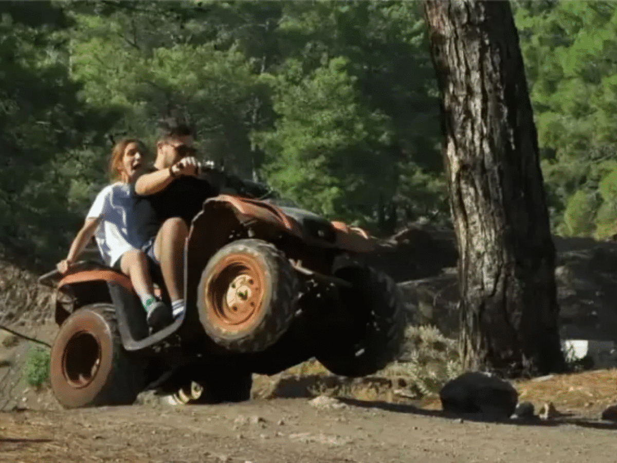 Off-Road ATV Safari in the Nature