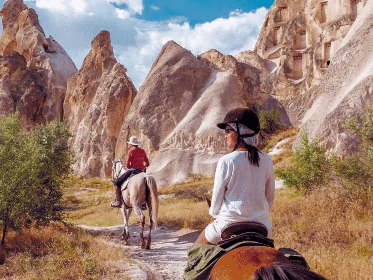 Horse Riding Through the Valleys