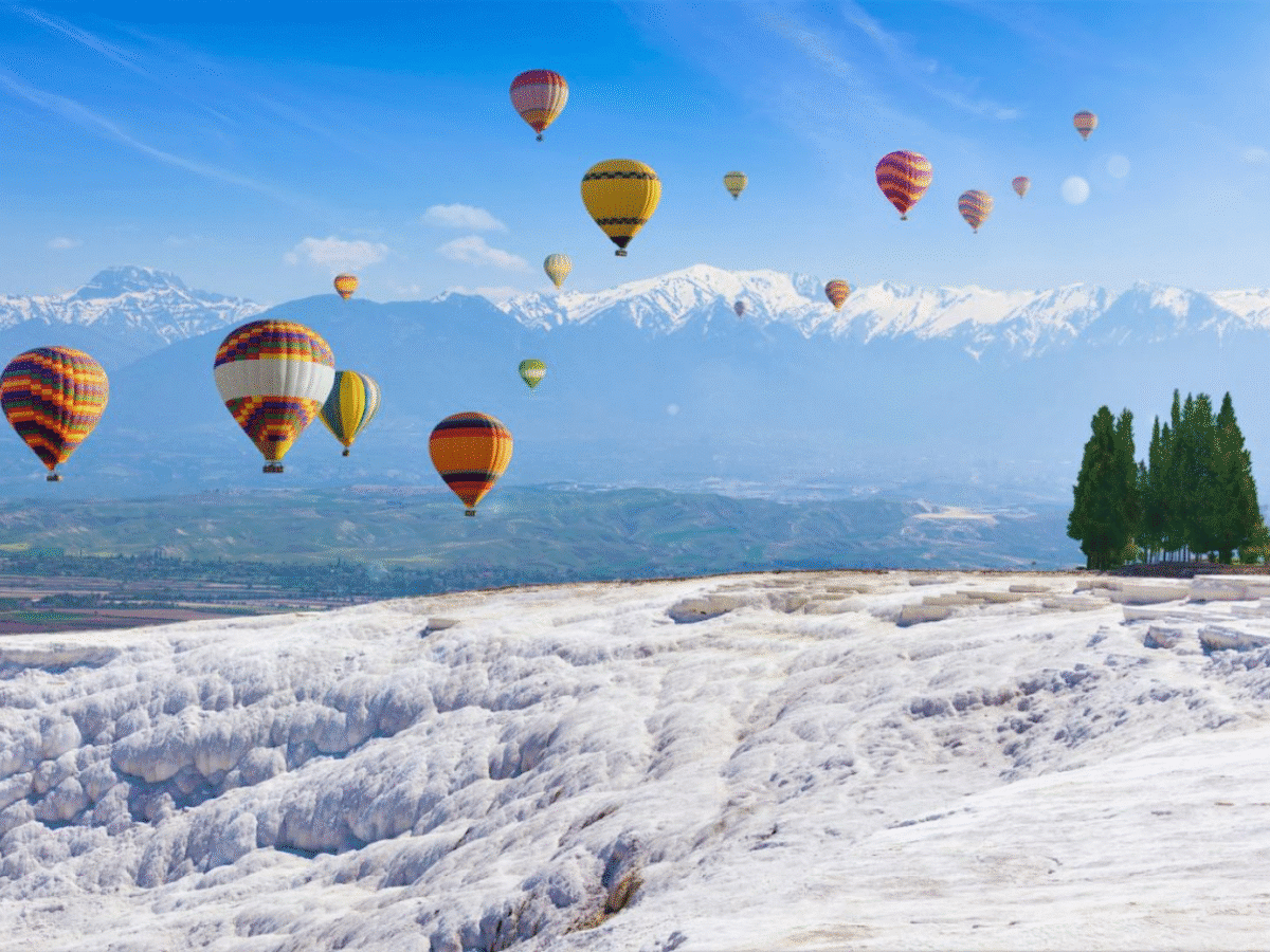 Pamukkale Hot Air Balloon Ride