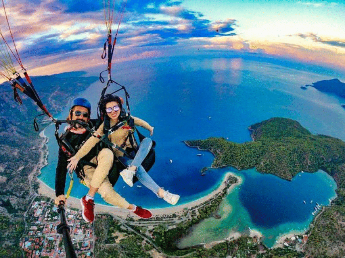 Paragliding Over Fethiye