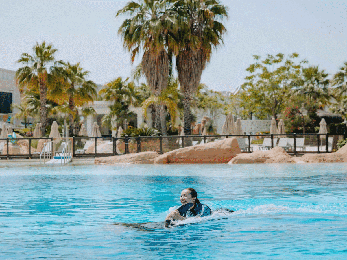 Dance, Hug & Smile: Dolphin Meet & Greet at The Land of Legends