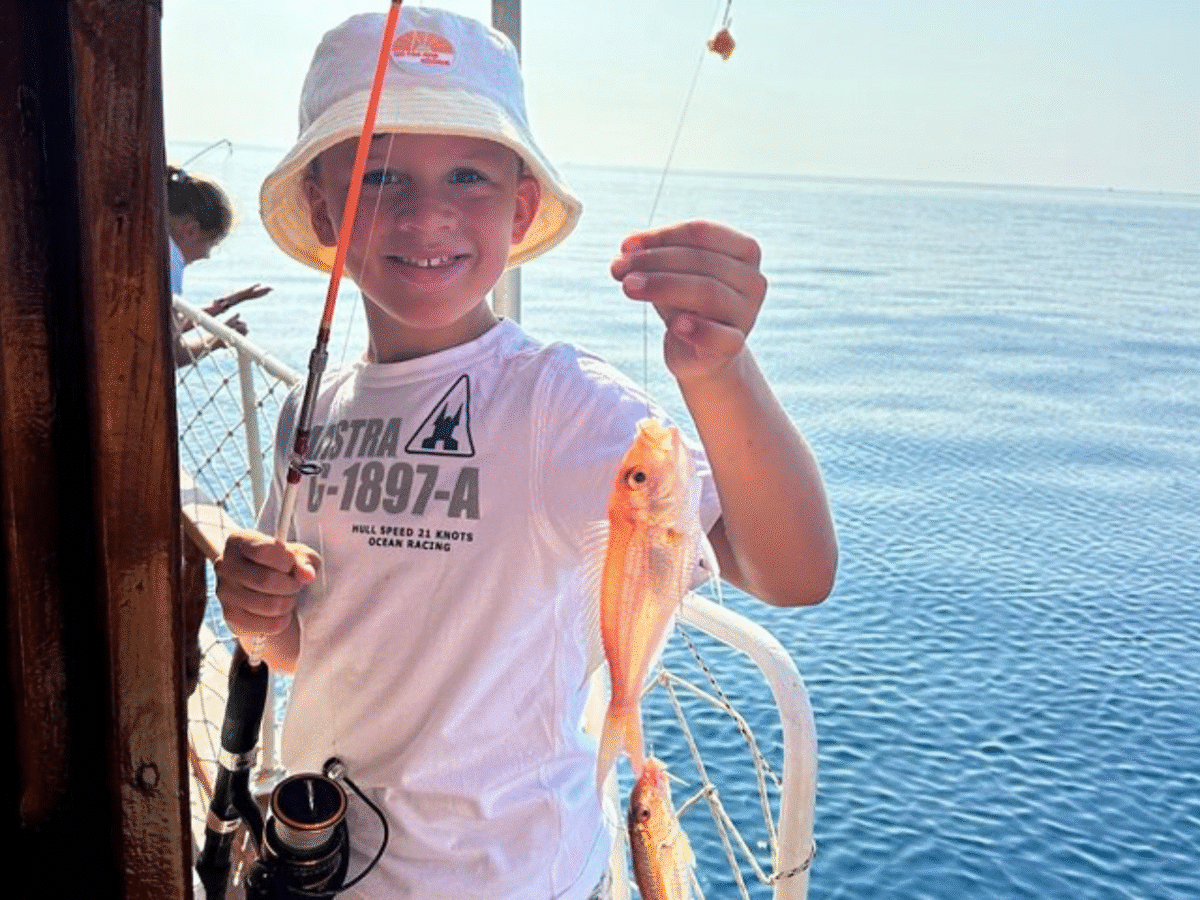 Mediterranean Sea Fishing Adventure: Catch, Grill & Chill