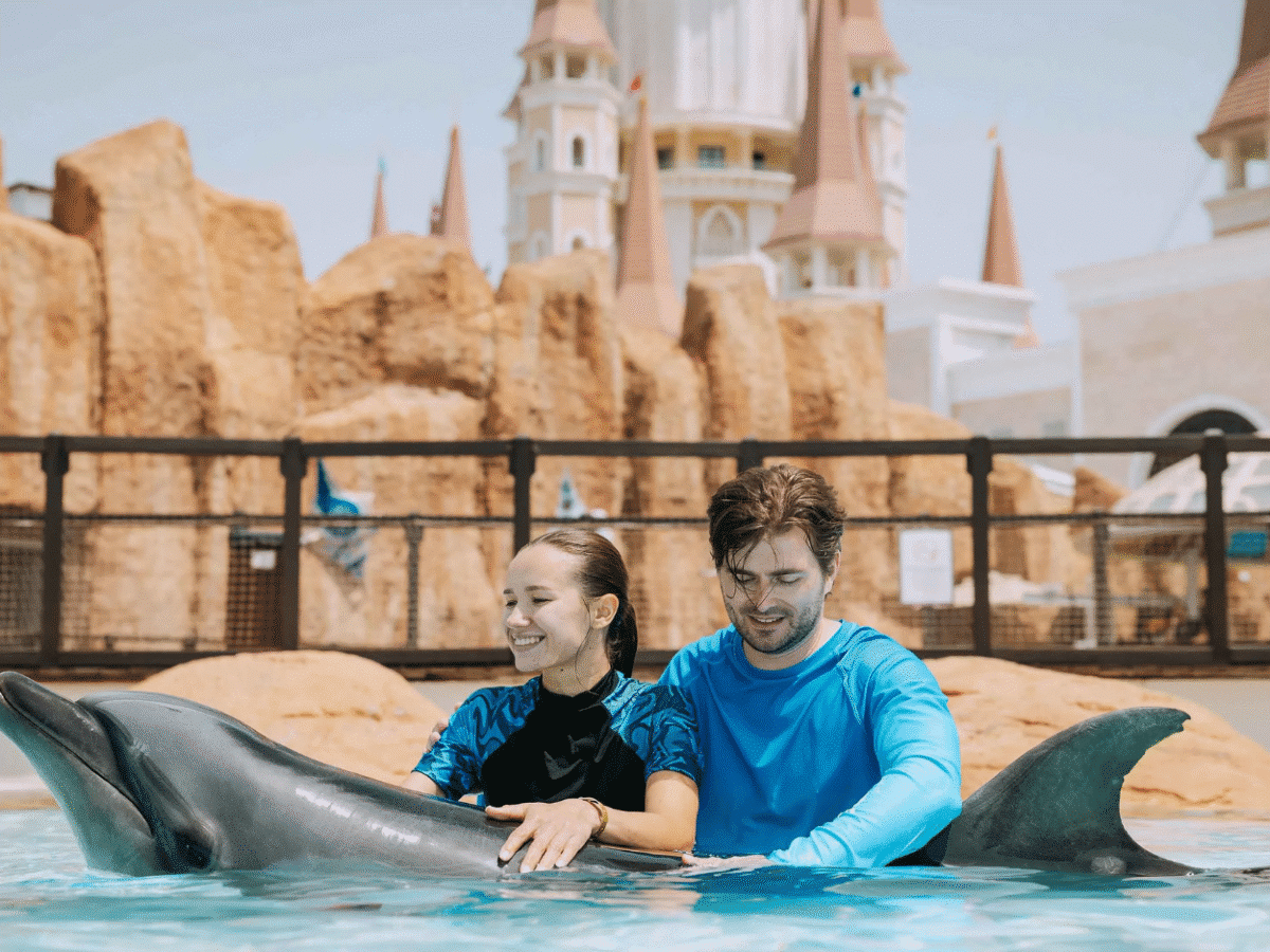 Dance, Hug & Smile: Dolphin Meet & Greet at The Land of Legends