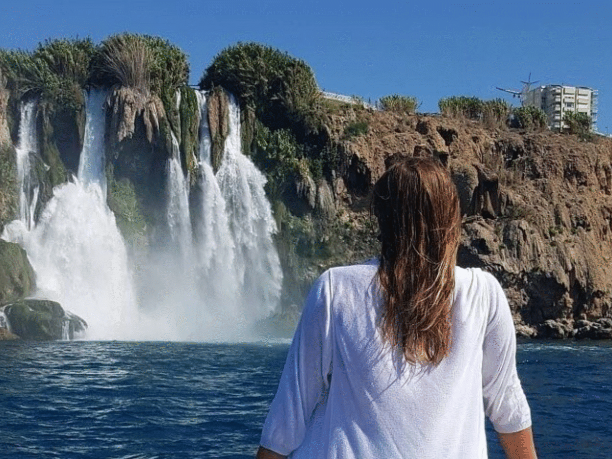 Serenity on the Sea: Waterfall Cruise with Lunch & Swim Breaks