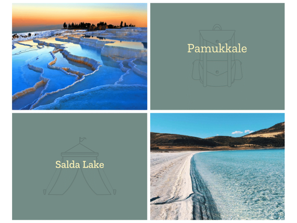 Wonders of Turkey: Pamukkale & Lake Salda Tour from Antalya