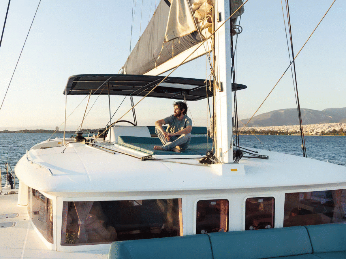 Private Catamaran Half‑Day Cruise: Athens Riviera Luxury