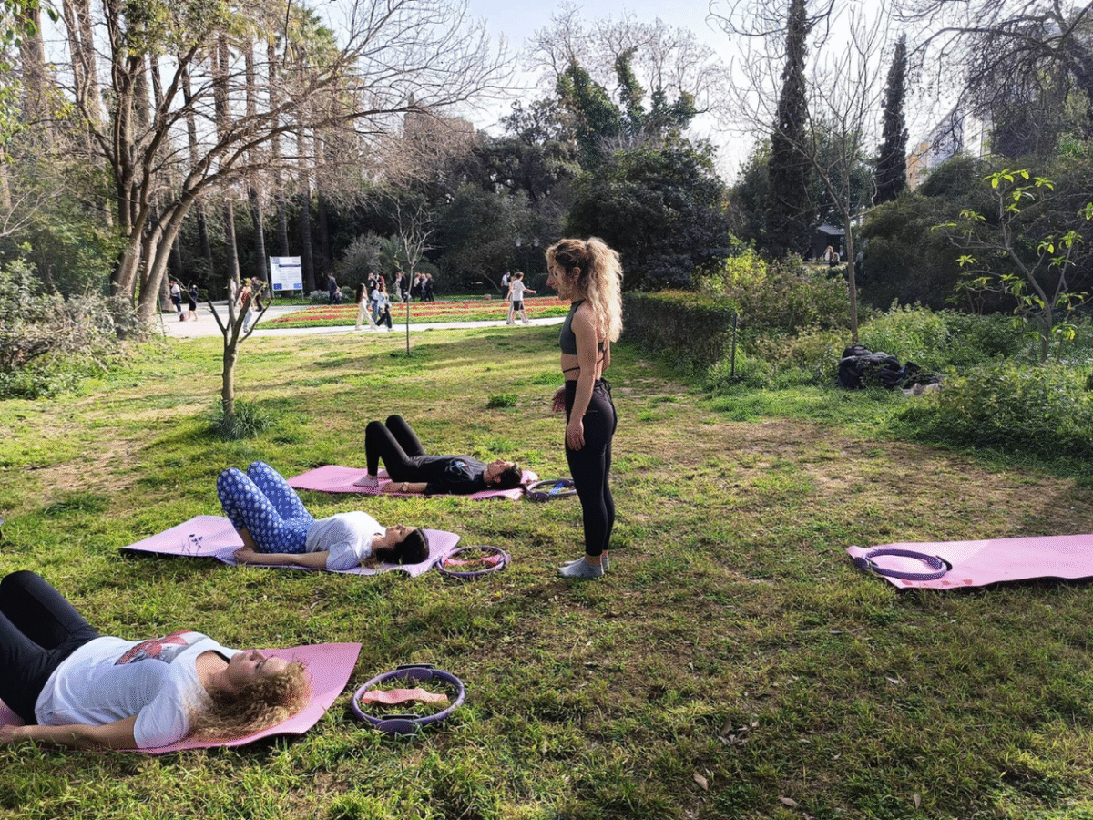 Sunrise Pilates at National Garden