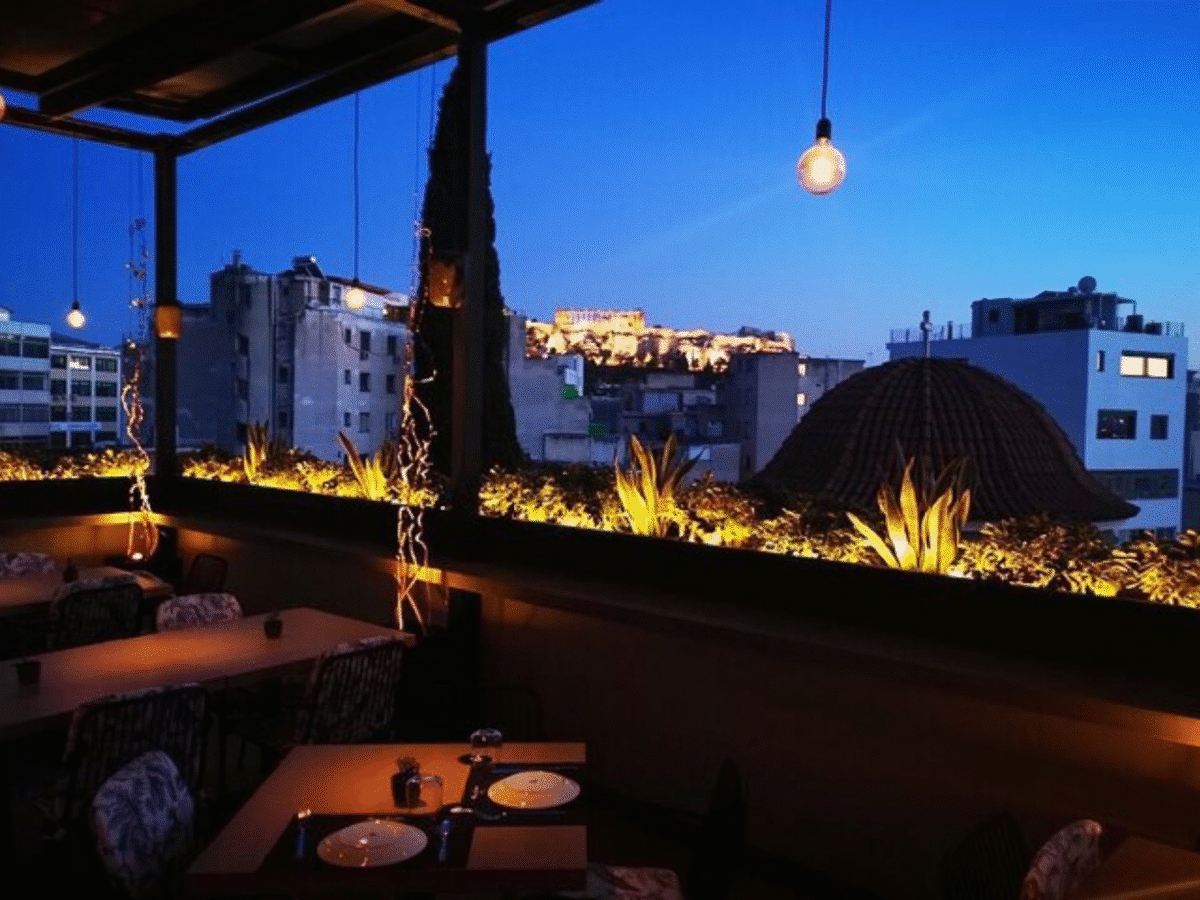 Greek Cooking Class & Rooftop Dinner with Acropolis View